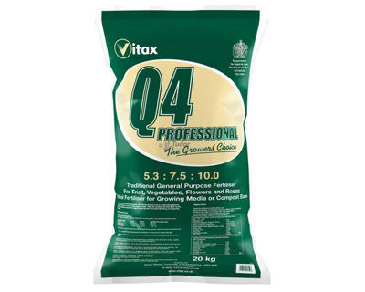 Vitax Q4 Professional All-Purpose Fertiliser - 20Kg