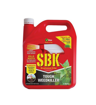 Vitax SBK Brushwood Killer Tough Weedkiller - 4 Litre