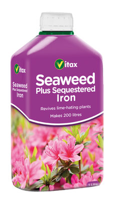 Vitax Seaweed Plus Sequestered Iron 1L