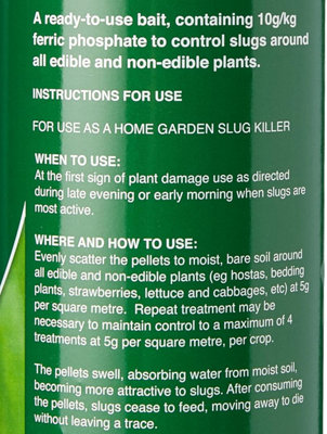 Vitax Slug Rid Slug and Snail Pellets, Suitable For Flowers and Edibles ...