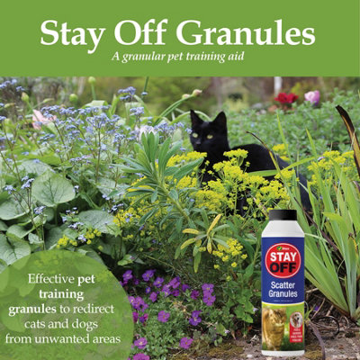 Vitax Stay Off Scatter Granules 225g Natural Pet Training Aid for Cats ...