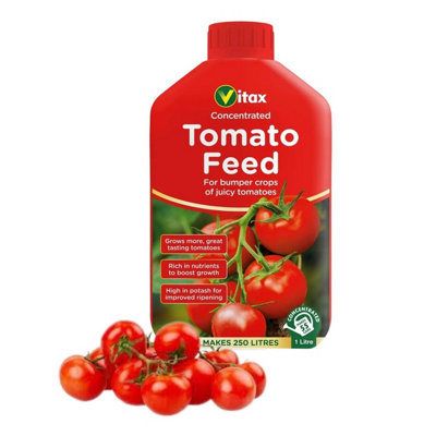 Buy Vitax Tomato Feed 1L A high potash fertiliser DIY at B&Q