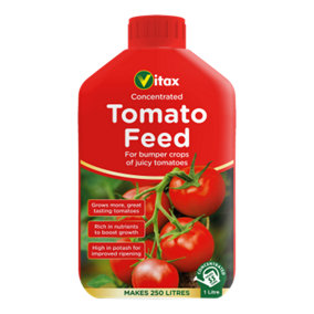Vitax Tomato Feed 1L Liquid Healthy Season Growth