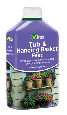 Vitax Tub & Hanging Basket Feed 1L