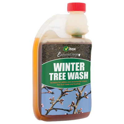 Vitax Winter Tree Wash - Removes Insect Debris & Eggs, Protects Summer Crops, Organic Gardening, 500ml (Makes 10L)
