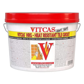 VITCAS Heat Resistant Grey Grout 2.5kg