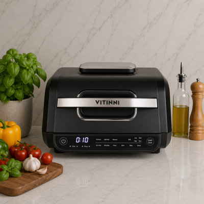 Vitinni 8L Digital Health Grill & Air Fryer