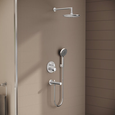 VitrA Bliss Chrome Round Showerhead - 4