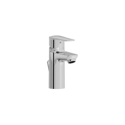 VitrA Flow Line Chrome Basin Mixer with Pop-up Waste