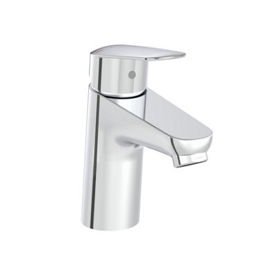 VitrA Flow Line Chrome Round Basin Mixer