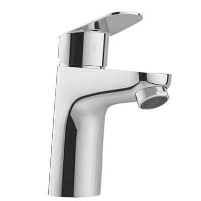 VitrA Flow Line Chrome Round Basin Mixer - 5