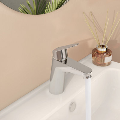VitrA Flow Round Chrome Basin Mixer