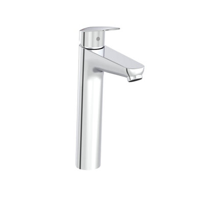 VitrA Flow Round Chrome Large Basin Mixer for Bowls