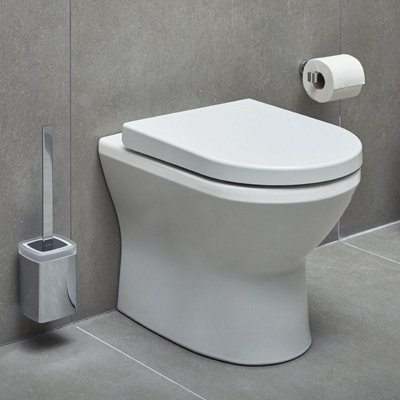 VitrA Integra Rimless Back to wall wc and soft close seat inc concealed cistern and flush plate