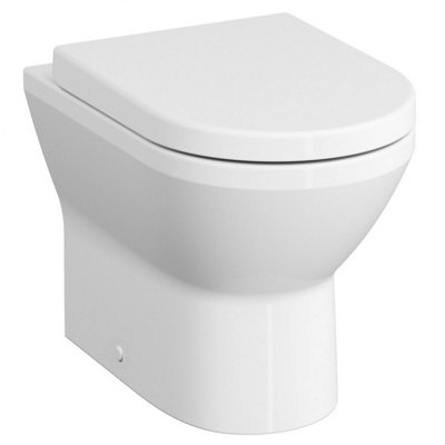 VitrA Integra Rimless Back to wall wc and soft close seat inc concealed cistern and flush plate