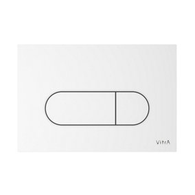 VitrA Loop White Round Flush Plate