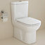 Vitra S20 Fully back to wall close coupled pan cistern and standard seat
