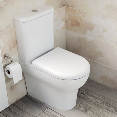 Vitra Zentrum Fully back to the wall close coupled pan cistern and soft close seat