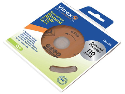 Vitrex 103409 Standard Diamond Blade 110mm VIT103409