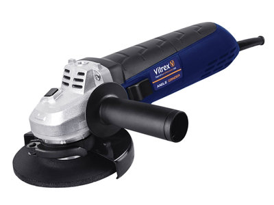Vitrex AGR900 Angle Grinder 115mm 900W 240V Inc Cutting Disc and Case VITAGR900