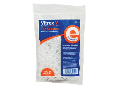 Vitrex - Essential Tile Spacers 5mm (Pack 250)