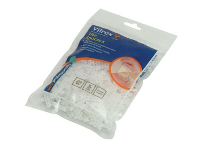 Vitrex - Floor Tile Spacers 5mm (Pack 1500)