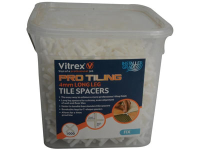 Vitrex - Long Leg Spacer 4mm (Pack 1000)