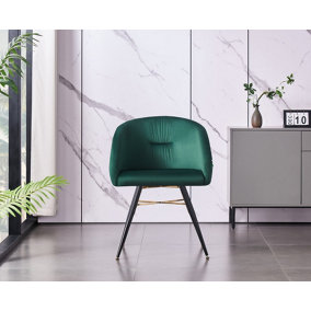 Vittorio LUX Dining Chair Single, Green