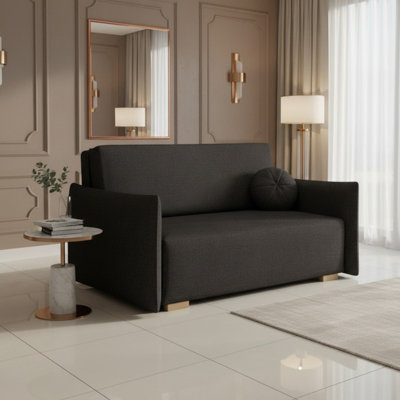 VIVA GLOV III Sofa Bed with Sleep Function Storage Container Chipboard ...