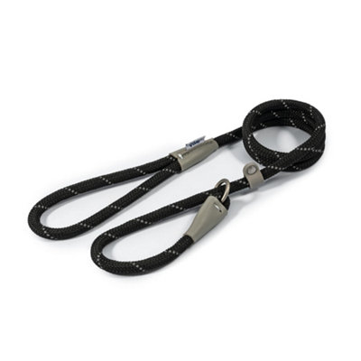 New! Schneiders® Reflective Nylon 10' Lead Rope with Rubber Cap End