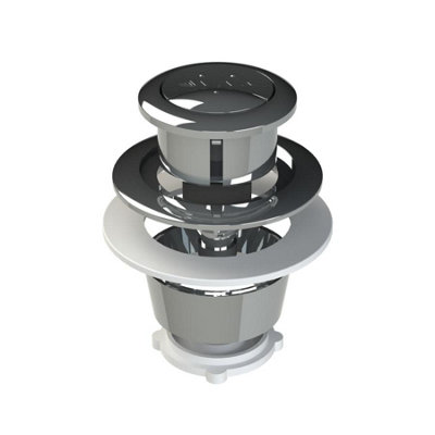 Viva Skylo Uni-Button For Viva Valves Grey (6 x 6 x 10cm)