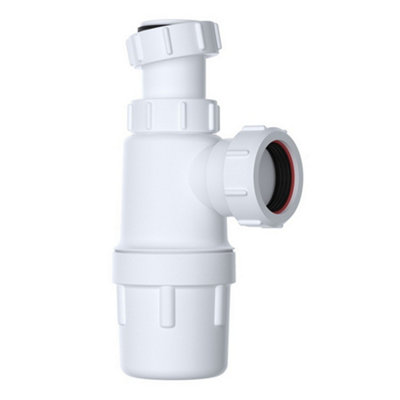 Viva Waste Bottle Trap White (40mm)