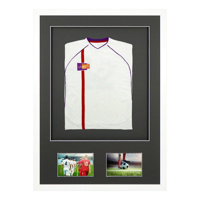 DIY Jersey Case  Jersey display case diy, Jersey display case, Framed  jersey