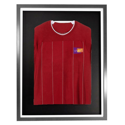 Vivarti DIY Sports Shirt Display Standard Gloss Black Frame 40 x 50cm ...