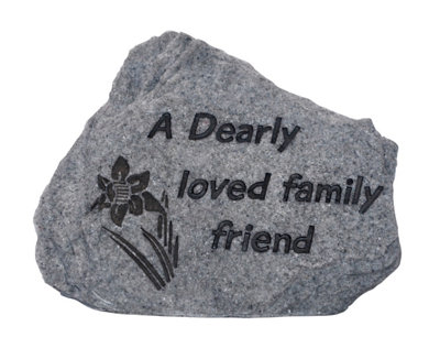 Vivid Arts Dearly Loved Stone (Grey Granite)