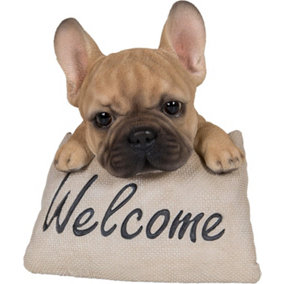 Vivid Arts French Golden Bulldog Welcome Petpal (Size F)