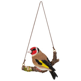 Vivid Arts Hanging Goldfinch on Branch