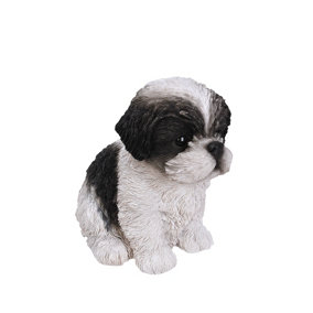 Vivid Arts Pet Pals Black/White Shihtzu Puppy (Size F)