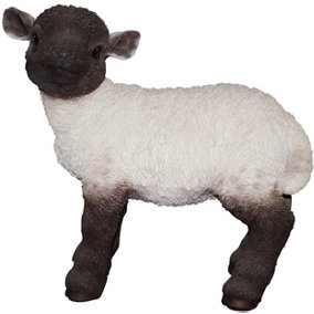 Vivid Arts Real Life Black/White Standing  Lamb - Size B