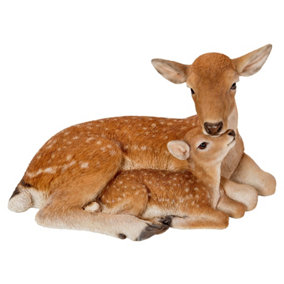 Vivid Arts Real Life Deer with Fawn (Size B)