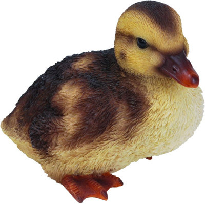 Vivid Arts Real Life Squatting Duckling Garden Decoration