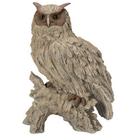 Vivid Arts Wood Life Eagel Owl - Size A