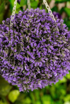 Purple Flowers Balls