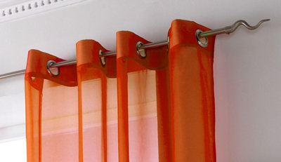 Voile Ringtop Eyelet Curtain Voile Net Panels