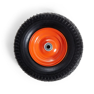 VonHaus 13, 2 Pack of Spare Pneumatic Wheels, Replacement Wheel Set, Suitable for use on Garden Trolley, Carts and Sack Trucks