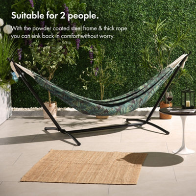 2 person hammock with stand best sale