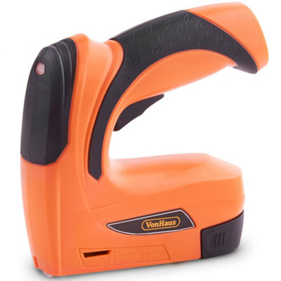 VonHaus 3.6V Cordless Nailer & Stapler/Tacker/Staple & Nail Gun 2 in 1, Rechargeable Lithium Ion Battery, 1000 Nails & Staples