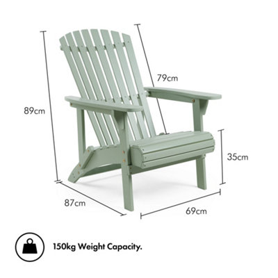 Plow and deals hearth adirondack chair