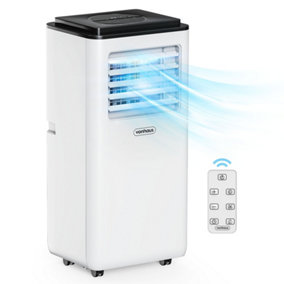 VonHaus Air Conditioner 9000 BTU, Portable Air Conditioning Unit with Window Venting Kit, Remote Control, 5 Modes, 2 Speeds