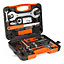 VonHaus Bike Tool Kit 35 Piece, Portable Bike Repair Kit Tool Box for Road, Electric and Mountain Bikes with Carry Case